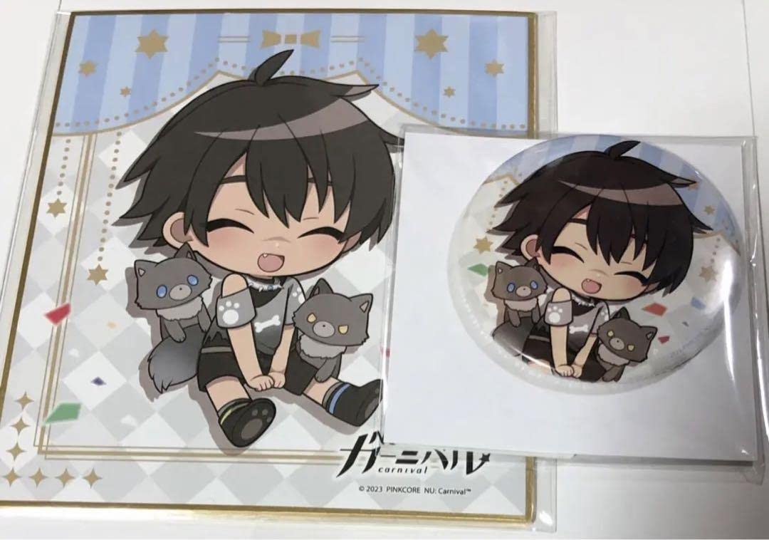 NUカーニバル　DMM くじ　缶バッジ　5個 Amazon.co.jp: NU カーニバル ぬカニ DMMスクラッチ ガル 色紙